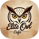 Elite Owl Café owl emblem