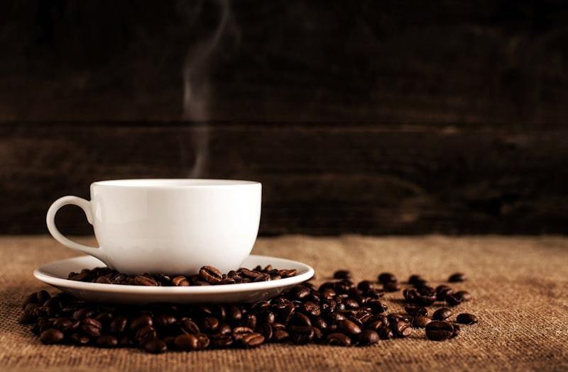 Specialty coffee beans and spice scoop